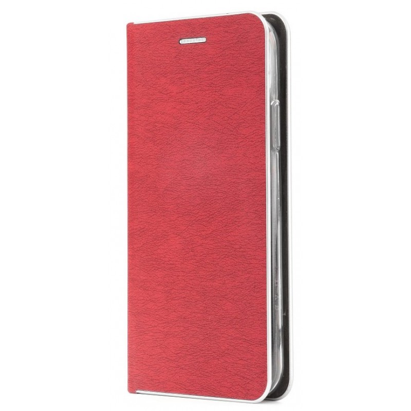 Θήκη Book Forcell Luna Silver Apple iPhone 11 Pro Max (6.5") Red