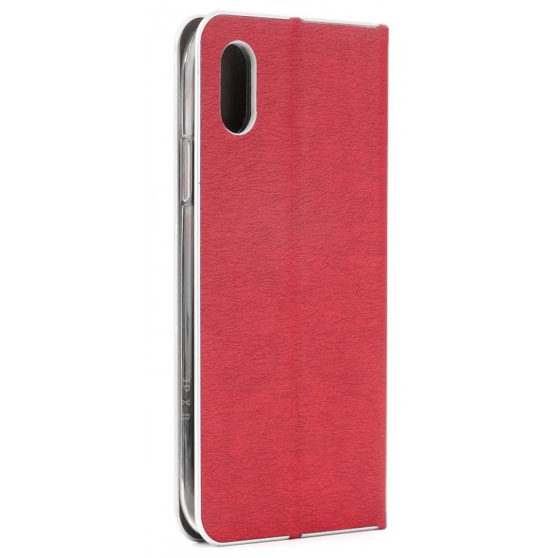Θήκη Book Forcell Luna Silver Apple iPhone 11 Pro Max (6.5") Red