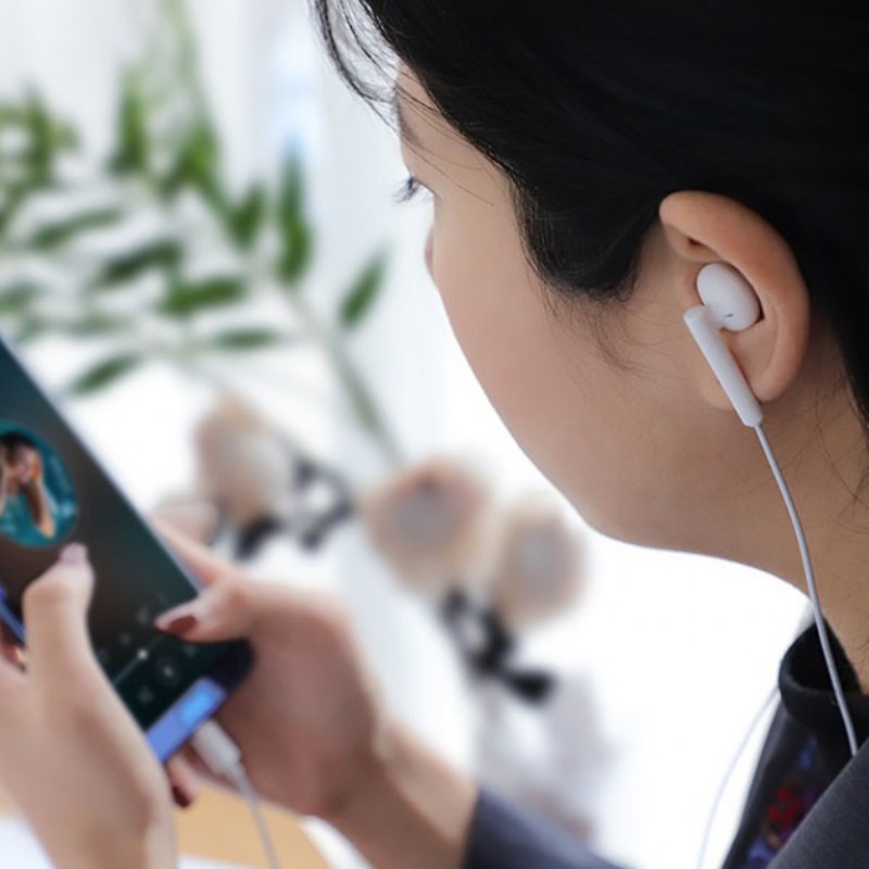 Ακουστικά Handsfree Hoco L10 Type-C White