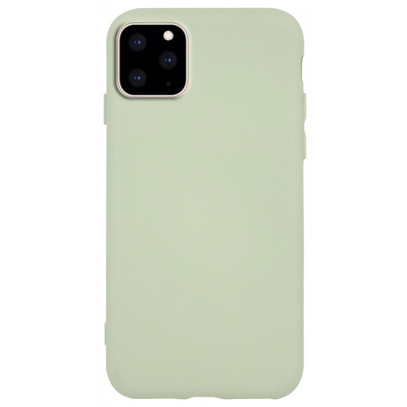 Θήκη Real Smooth Silicone Apple iPhone 11 (6.1") Green 