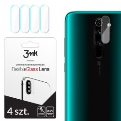 Γυαλί Προστασίας 3MK Camera Lens Xiaomi Redmi 9 Full Cover Tempered Glass 9H AntiCrash / AntiShock (4τμχ)