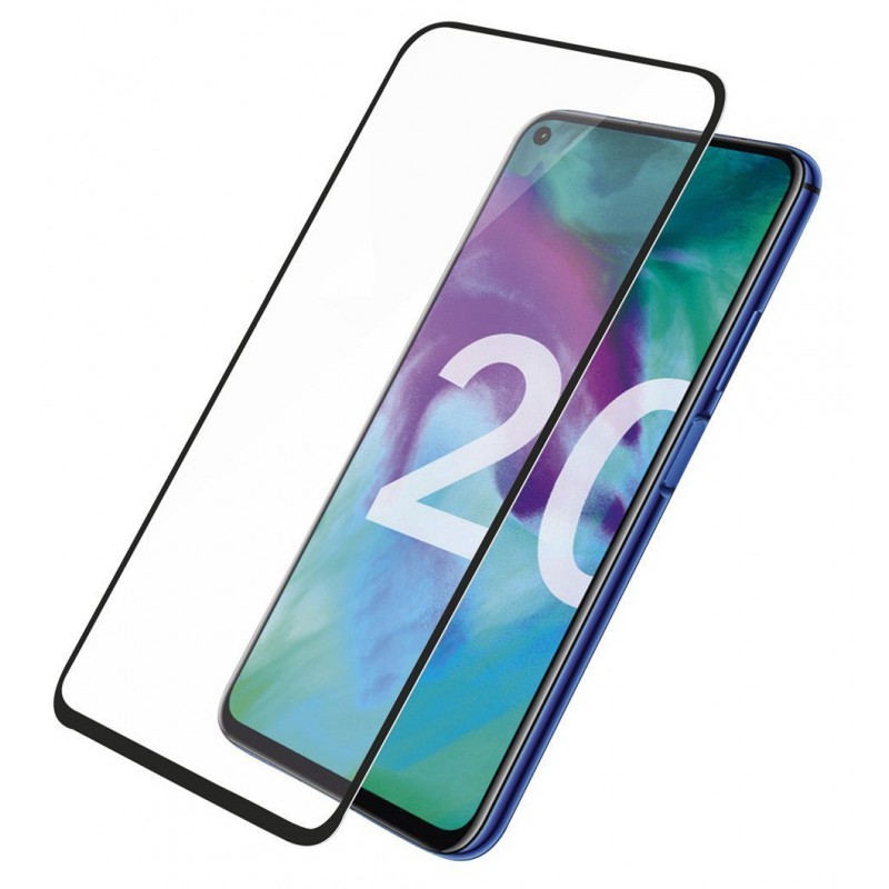 Γυαλί Προστασίας Honor 20e Full Cover Tempered Glass 9H Full Screen Cover AntiCrash / AntiShock Black