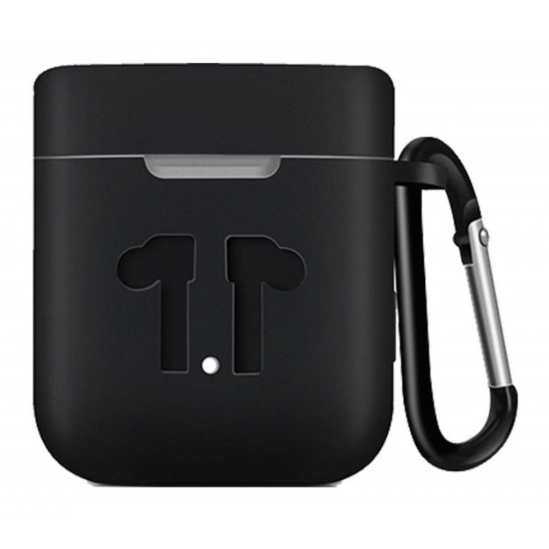 Θήκη Xiaomi Airdots Pro Silicone Protective Cover with Carabiner Black