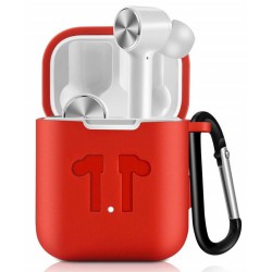 Θήκη Xiaomi Airdots Pro Silicone Protective Cover with Carabiner Red