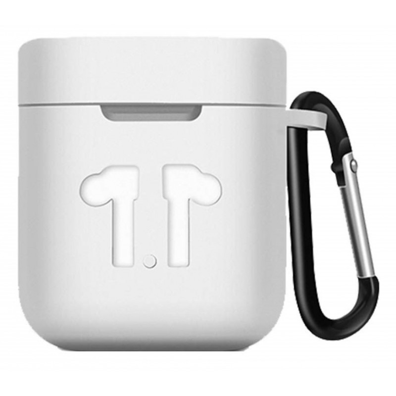 Θήκη Xiaomi Airdots Pro Silicone Protective Cover with Carabiner White