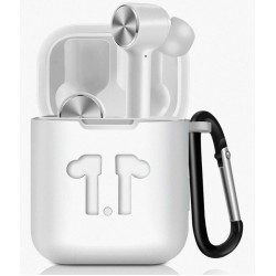 Θήκη Xiaomi Airdots Pro Silicone Protective Cover with Carabiner White