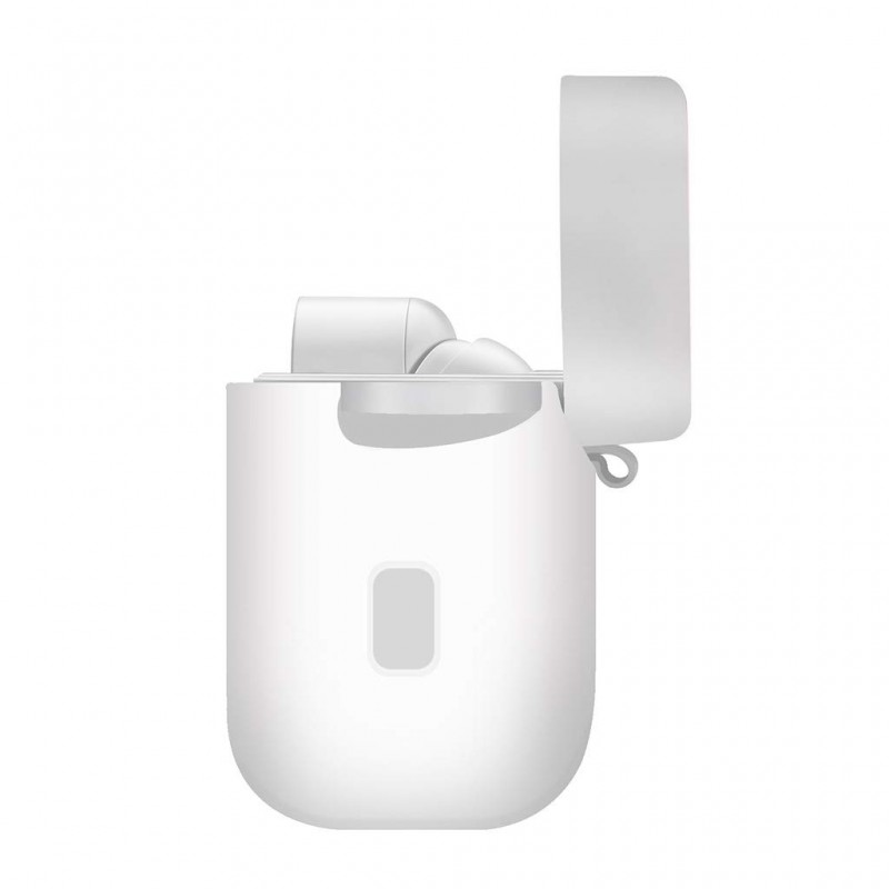 Θήκη Xiaomi Airdots Pro Silicone Protective Cover with Carabiner White