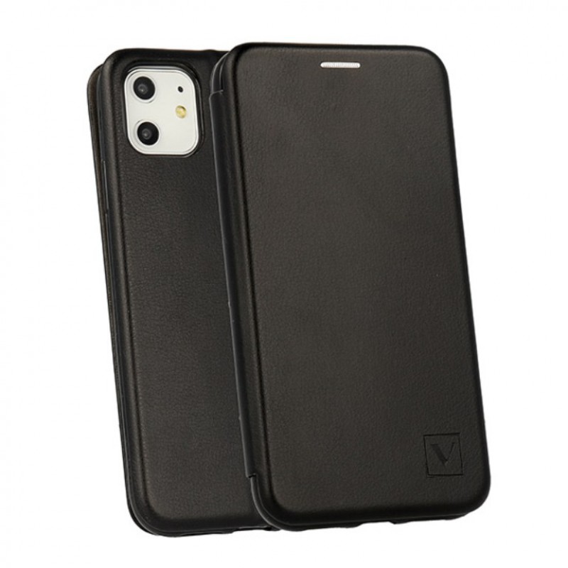 Θήκη Book Vennus Elegance Huawei P Smart (2021) Curved Black