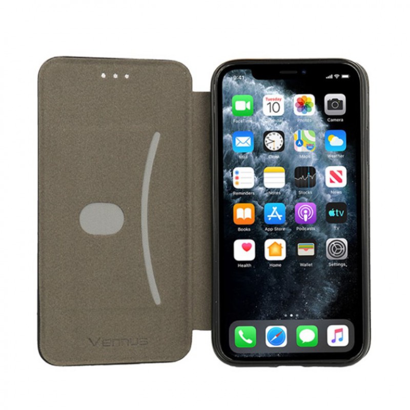 Θήκη Book Vennus Elegance Huawei P Smart (2021) Curved Black