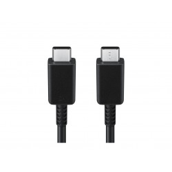Καλώδιο Data Samsung EP-DN975BBΕ Type-C to Type-C 5A/100W Black 1m (Original Bulk)
