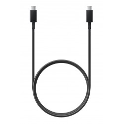 Καλώδιο Data Samsung EP-DN975BBΕ Type-C to Type-C 5A/100W Black 1m (Original Bulk)