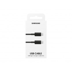 Καλώδιο Data Samsung EP-DN975BBΕ Type-C to Type-C 5A/100W Black 1m (Original Bulk)