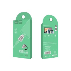 Αντάπτορας HOCO UA8 MicroUSB Female to Type-C Male Pearl Nickel