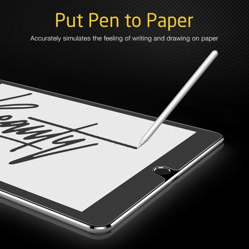 Γυαλί Προστασίας Paper Like Apple iPad 10.2" (19/20/21) Tempered Glass 9H AntiCrash / AntiShock Matte