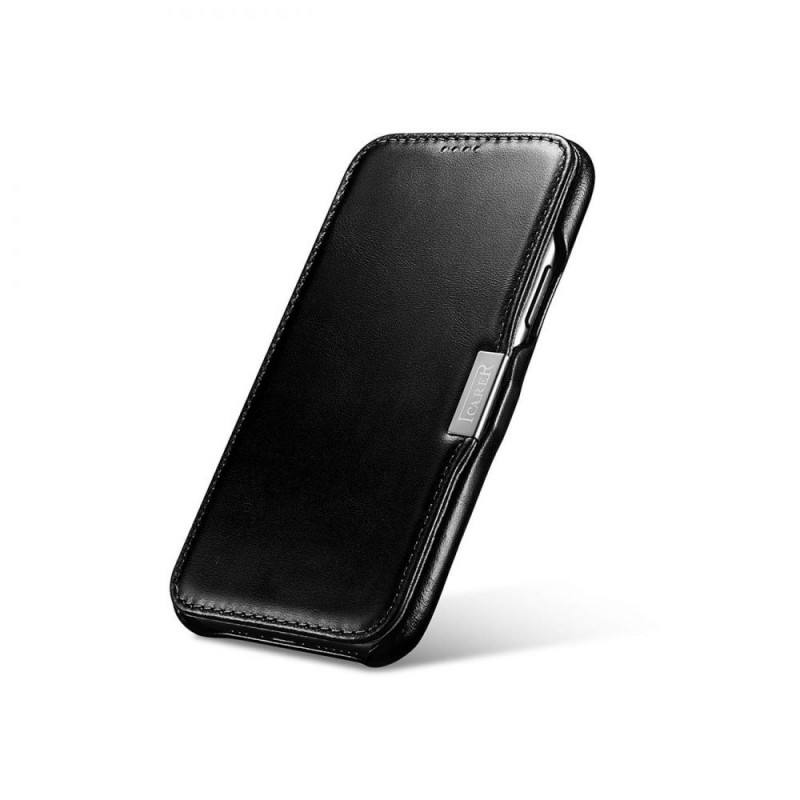 Θήκη iCarer Vintage Leather Wallet Apple iPhone 11 Pro Max (6.5") Black