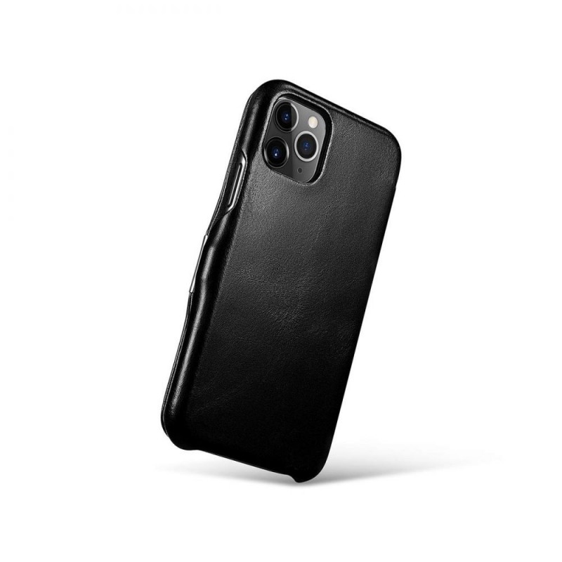 Θήκη iCarer Vintage Leather Wallet Apple iPhone 11 Pro Max (6.5") Black