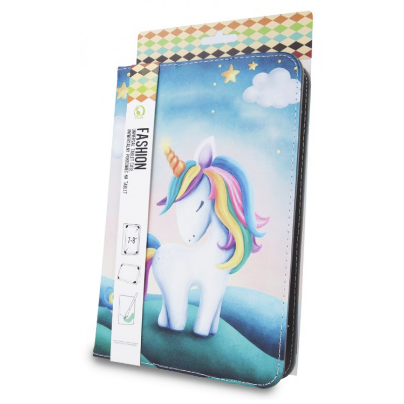 Θήκη Book Unicorn Universal για Tablets 7-8"