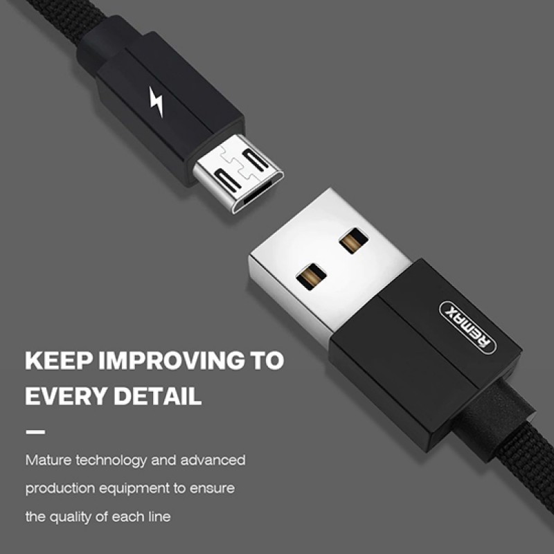 Καλώδιο Data Remax Kerolla RC-094m USB to Micro USB 2m Black
