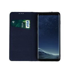 Θήκη Book Smart Pro Genuine Leather Xiaomi Redmi Note 12 Pro Navy Blue