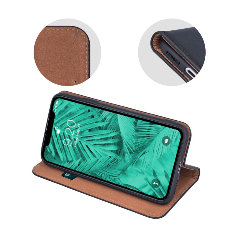 Θήκη Book Smart Pro Genuine Leather Xiaomi Redmi 10 Black Θήκη Book Smart Pro Genuine Leather Xiaomi Redmi 10 Black