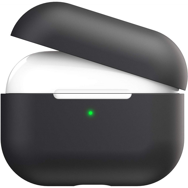 Θήκη TPU Apple Airpods Pro 1 / 2 Silicone Skin Black