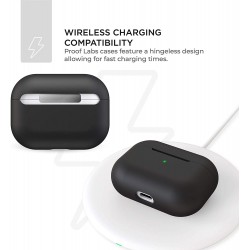 Θήκη TPU Apple Airpods Pro 1 / 2 Silicone Skin Black