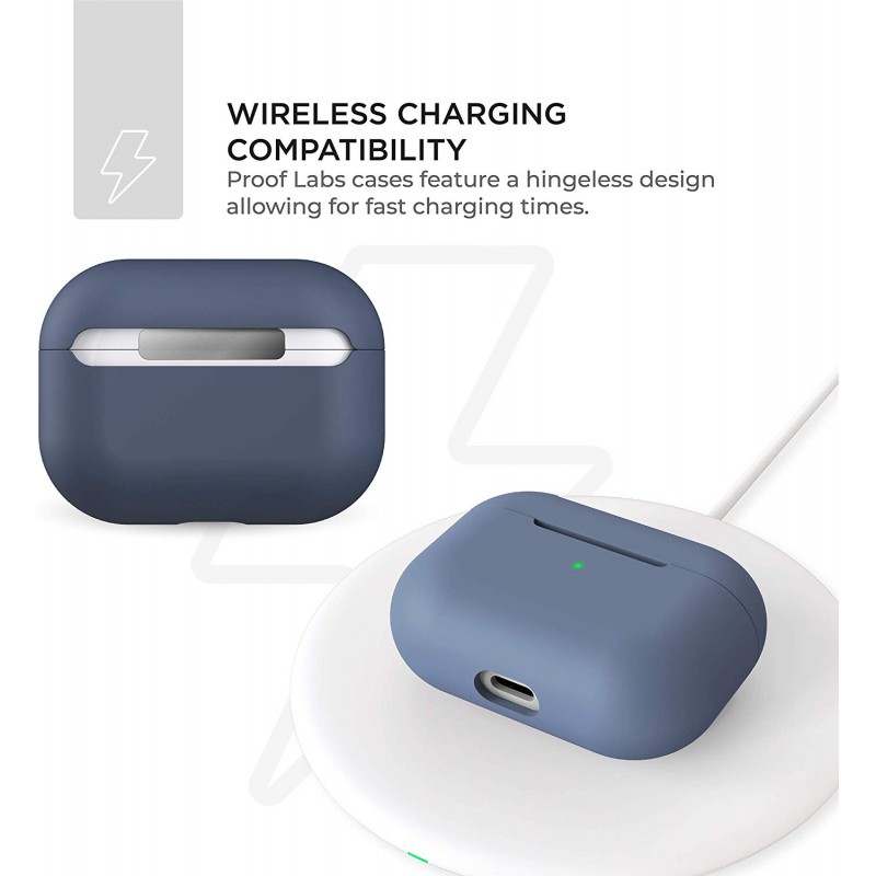 Θήκη TPU Apple Airpods Pro 1 / 2 Silicone Skin Midnight Blue