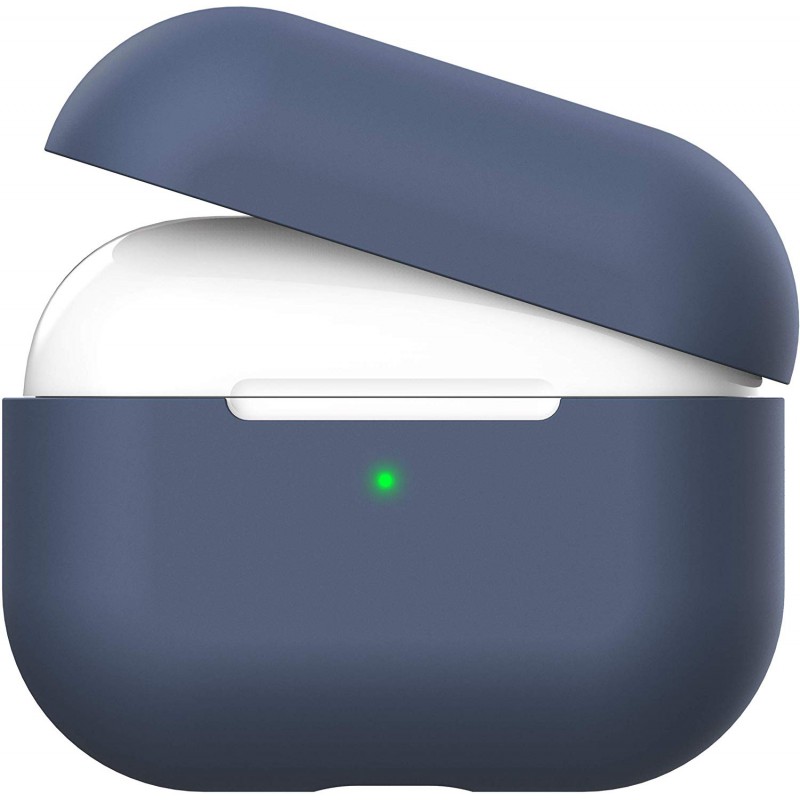 Θήκη TPU Apple Airpods Pro 1 / 2 Silicone Skin Midnight Blue