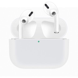 Θήκη TPU Apple Airpods Pro 1 / 2 Silicone Skin White