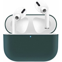 Θήκη TPU Apple Airpods Pro 1 / 2 Silicone Skin Dark Green