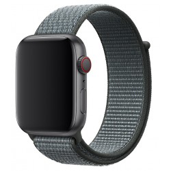 Ανταλλακτικό λουράκι QuickFit Nylon Apple Watch 1/2/3/4/5/6/SE/7/8 (42/44/45/49mm) Storm Grey