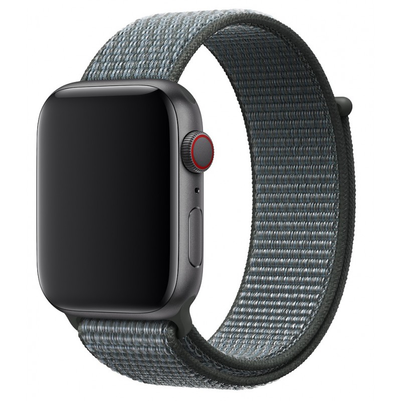 Ανταλλακτικό λουράκι QuickFit Nylon Apple Watch 1/2/3/4/5/6/SE/7/8 (42/44/45/49mm) Storm Grey