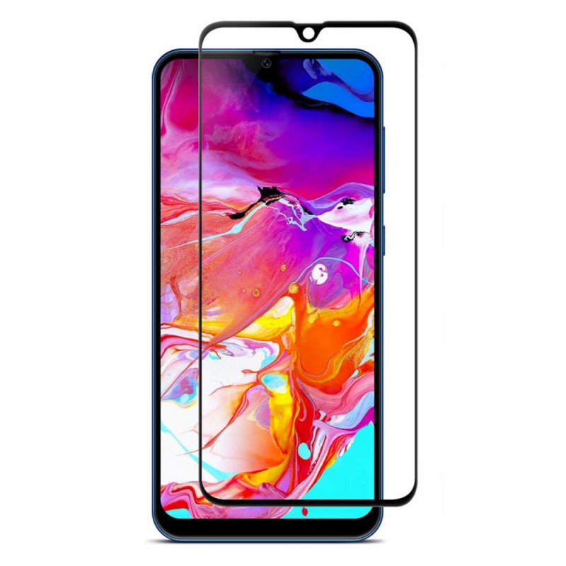 Γυαλί Προστασίας Samsung Galaxy A41 SM-A415 3D Full Glue Tempered Glass 9H Full Screen Cover AntiCrash / AntiShock Black