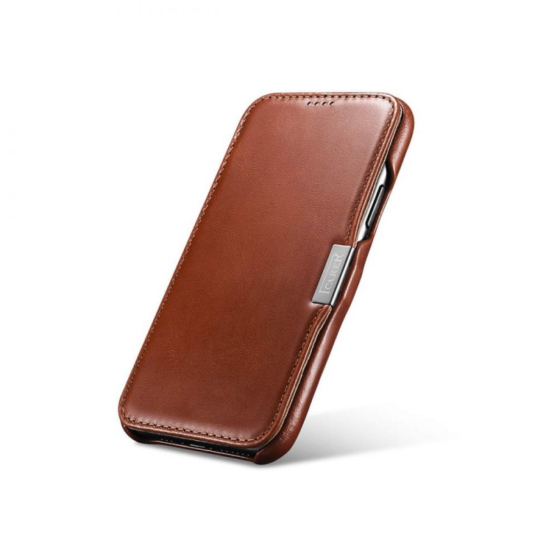 Θήκη iCarer Vintage Leather Wallet Apple iPhone 11 Pro Max (6.5") Brown