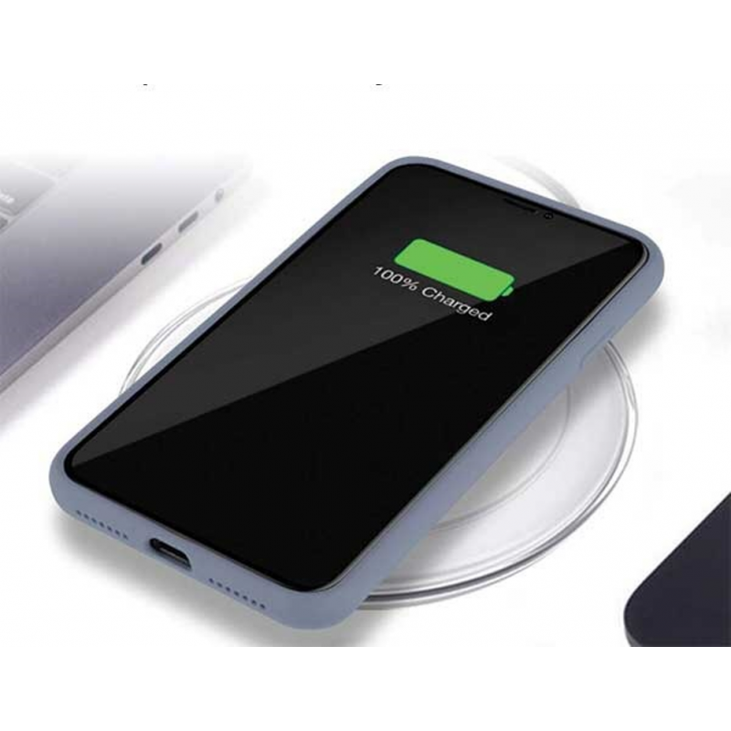 Θήκη Mercury Silicon Cover Soft touch/feeling Apple iPhone 11 Pro (5.8") Lavender Grey