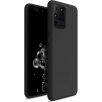 Θήκη Vennus Real Smooth Silicone Samsung Galaxy S20 Ultra G988 Black