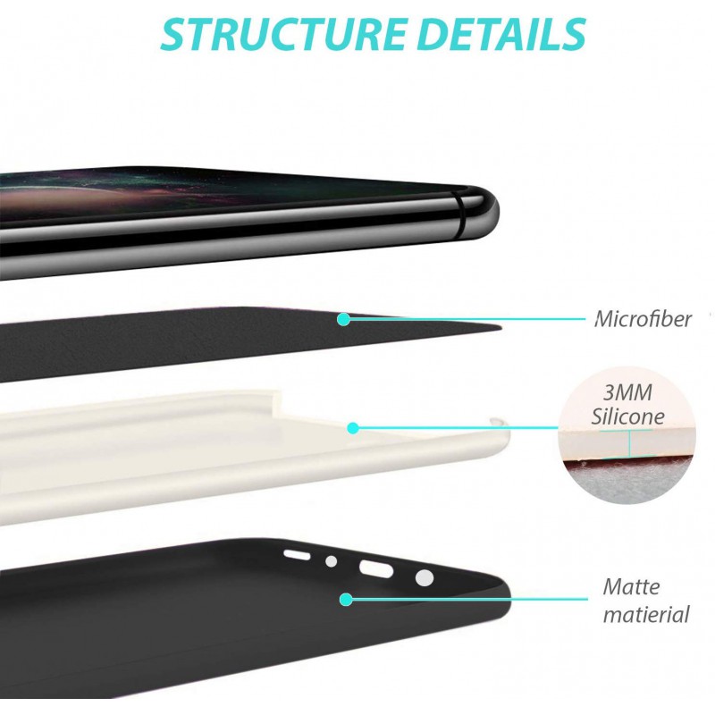 Θήκη Vennus Real Smooth Silicone Samsung Galaxy S20 Ultra G988 Black