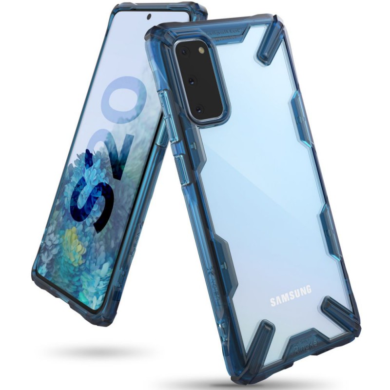 Θήκη Ringke Fusion X Samsung Galaxy S20 G980 Space Blue