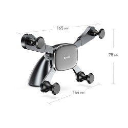 Βάση Αυτοκινήτου Baseus Horizontal Screen Gravity Car Mount Dashboard Holder Black (SUYL-HP01)
