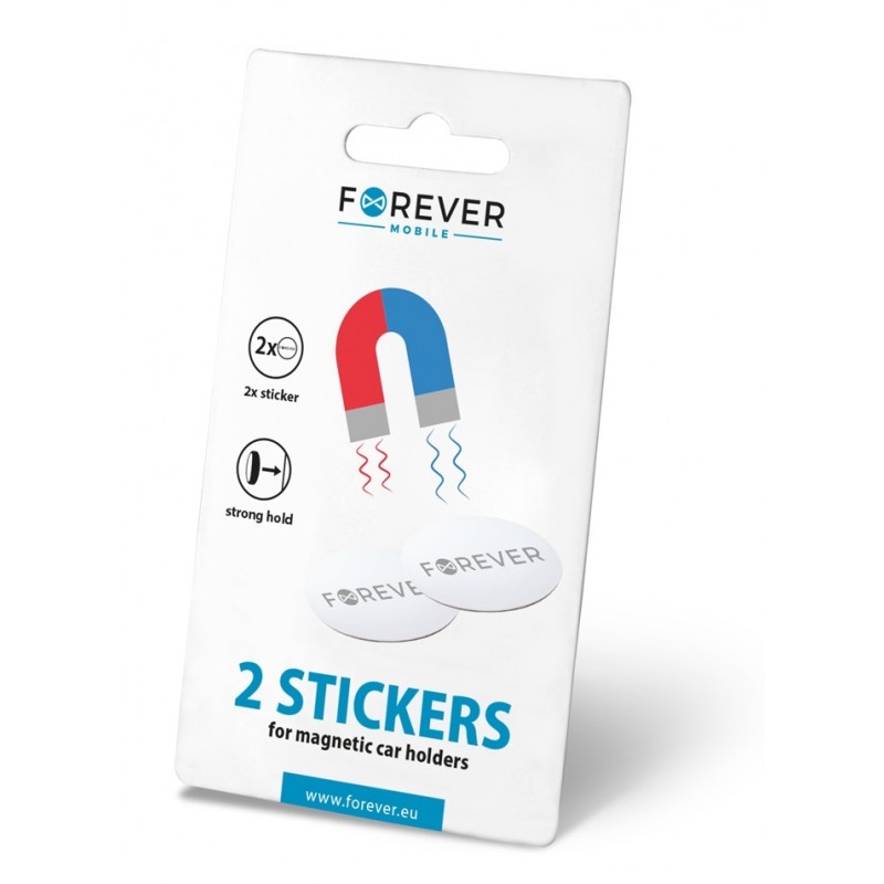 Ανταλλακτικές Μαγνητικές Πλάκες Forever Sticker for Magnetic Car Holder (2 τμχ)