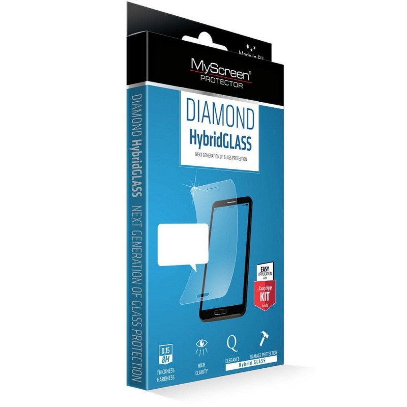 Γυαλί Προστασίας Huawei P40 Lite/Nova 6SE MyScreen Diamond Hybrid Glass 8H AntiCrash / AntiShock 