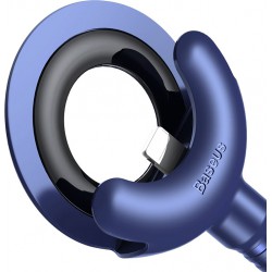 Καλώδιο Data & Βάση Αυτοκινήτου Baseus O-Type USB to Lightning 0.8m Blue (CALOX-03)
