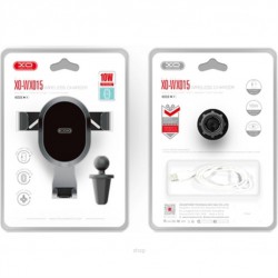 Βάση Αυτοκινήτου Ασύρματης Φόρτισης XO Air Vent Mount & Wireless Inductive Charger 10W Qi WX015 Black