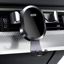 Βάση Αυτοκινήτου Ασύρματης Φόρτισης XO Air Vent Mount & Wireless Inductive Charger 10W Qi WX015 Black