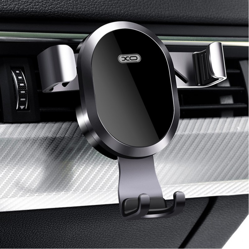 Βάση Αυτοκινήτου Ασύρματης Φόρτισης XO Air Vent Mount & Wireless Inductive Charger 10W Qi WX015 Black