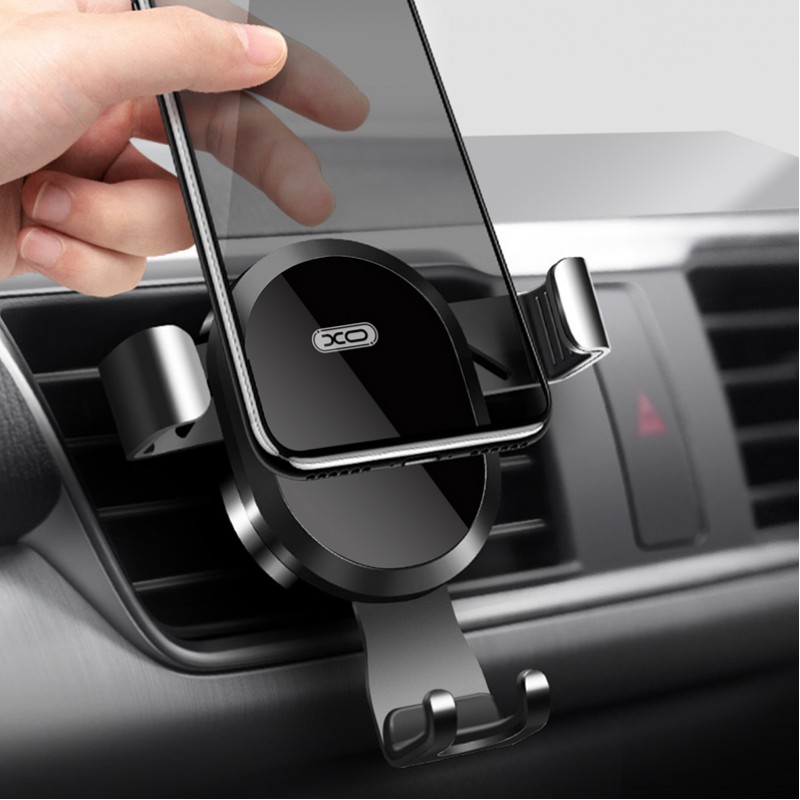 Βάση Αυτοκινήτου Ασύρματης Φόρτισης XO Air Vent Mount & Wireless Inductive Charger 10W Qi WX015 Black