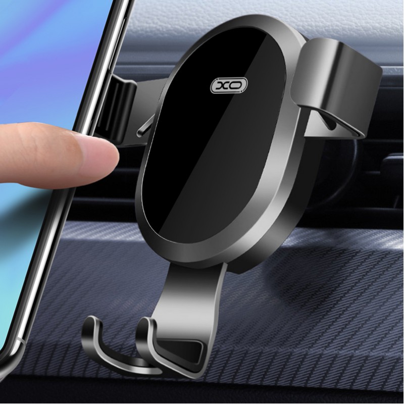 Βάση Αυτοκινήτου Ασύρματης Φόρτισης XO Air Vent Mount & Wireless Inductive Charger 10W Qi WX015 Black