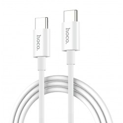 Καλώδιο Data Hoco X23 Skilled Power Delivery PD Type-C to Type-C 1m White