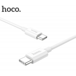 Καλώδιο Data Hoco X23 Skilled Power Delivery PD Type-C to Type-C 1m White