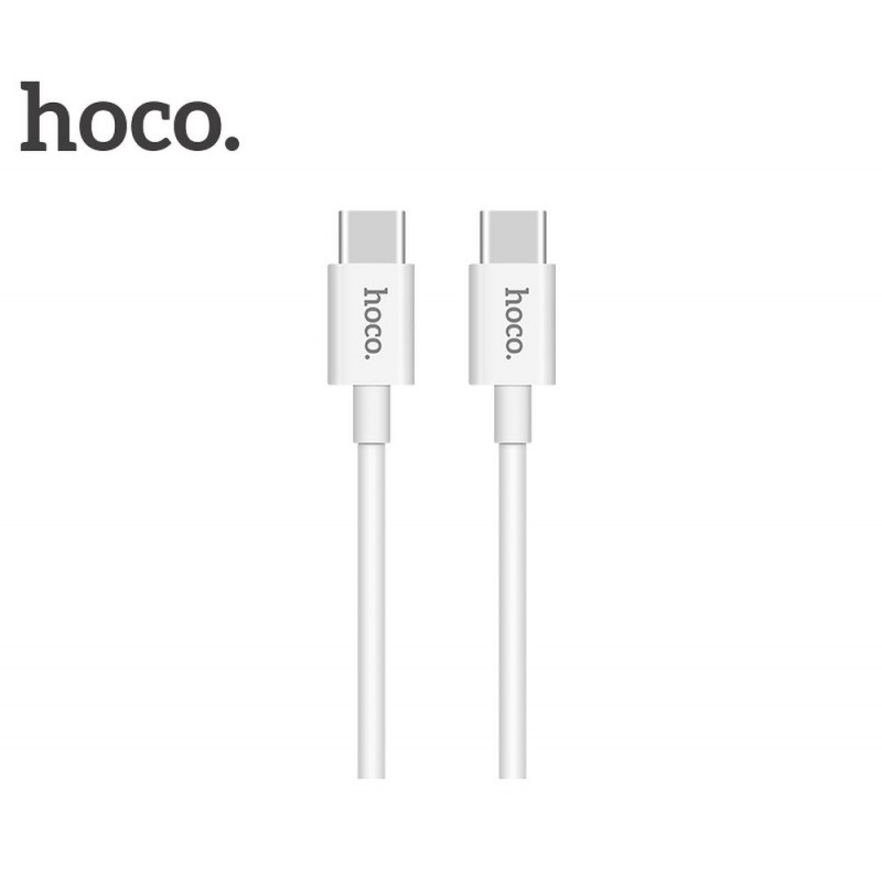 Καλώδιο Data Hoco X23 Skilled Power Delivery PD Type-C to Type-C 1m White